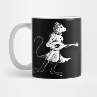 mouse bard - vintage medieval fantasy inspired art and designs Mug